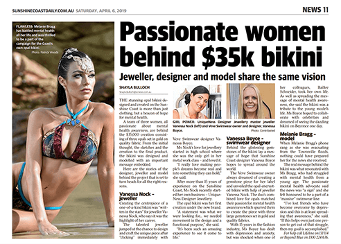 Passionate Women Behind 35k Bikini Vanessa Nock Jeweller Sunshine Coast Daily